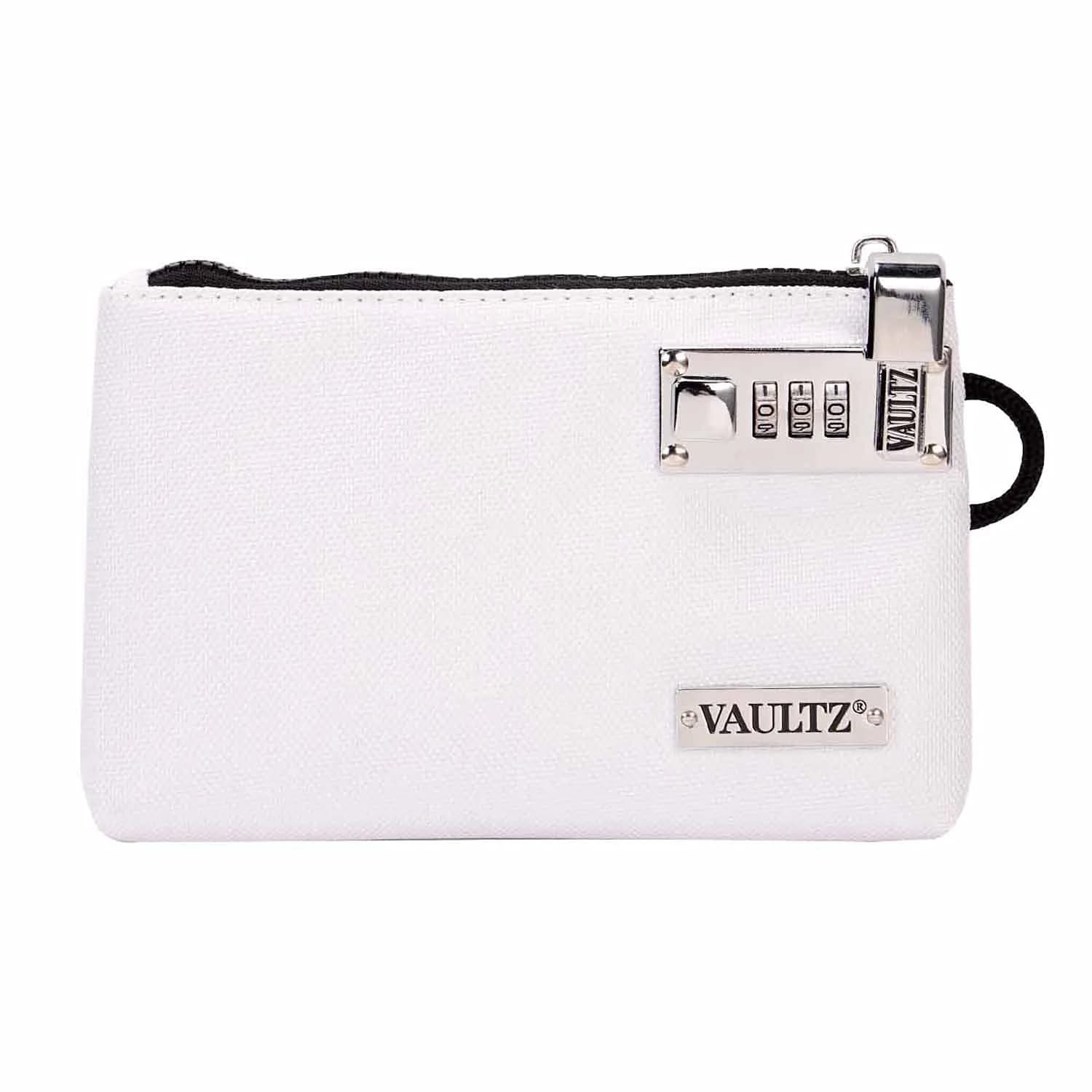 Vaultz Locking Accessories Pouch, Zippered Storage, 12.7cm x 20.3cm (5 x 8 Inches) | Secure Valuables with Patented Lock - main product image