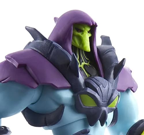 Masters of the Universe Skeletor Action Figure 14 cm (5.5 Inch) | Netflix Series Villain with Power Attack Move thumbnail 4