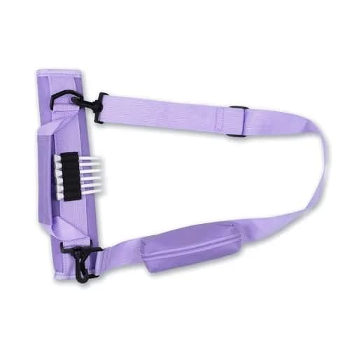 Scott Edward Lightweight Sunday Golf Bag with Stand & Adjustable Strap, 7 Dividers (Purple) thumbnail 7