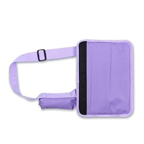 Scott Edward Lightweight Sunday Golf Bag with Stand & Adjustable Strap, 7 Dividers (Purple) thumbnail 3