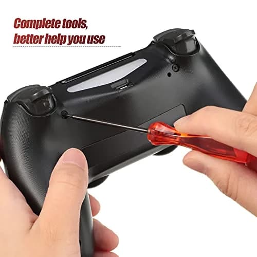Zhanmai Controller Repair Kit Joystick Replacement Parts Button | Compatible with PS4 Controllers, Easy Installation, Complete Set thumbnail 7
