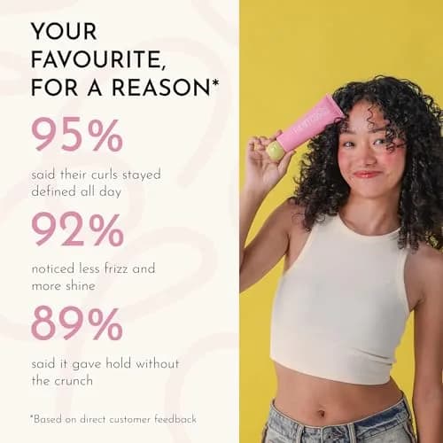 Fix My Curls Curl Defining Hair Gel | Sunflower Oil & Keratin | 100ml (3.5oz) | Strong Hold Curl Sculpting Gel thumbnail 5