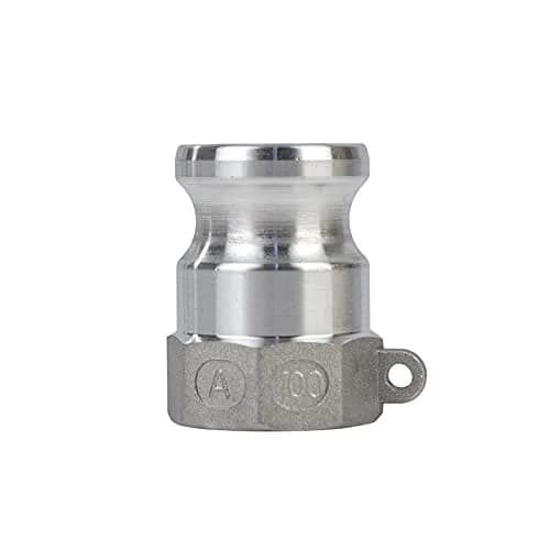 quafwia Aluminum Cam Lock Fittings (1" Part A) Male Adapter NPT, 2-Pack | MIL-A-A-59326 Standard thumbnail 3