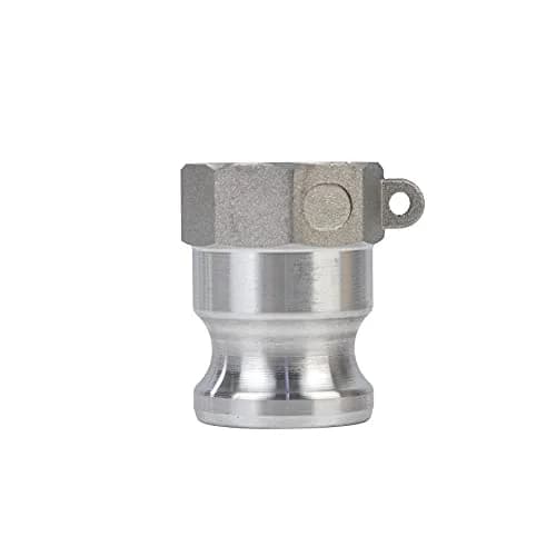 quafwia Aluminum Cam Lock Fittings (1" Part A) Male Adapter NPT, 2-Pack | MIL-A-A-59326 Standard thumbnail 4