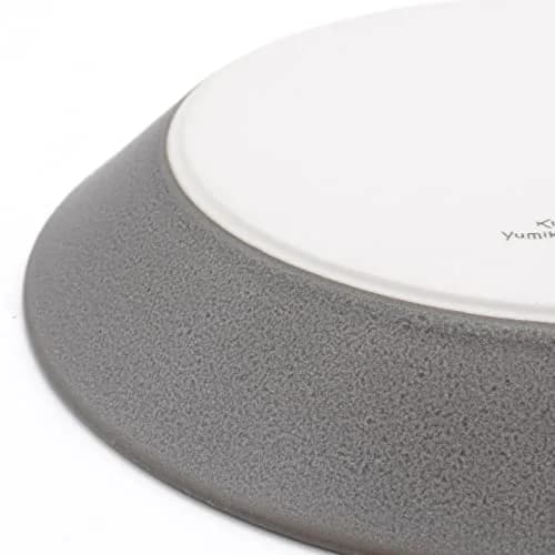 KIMURA GLASS Yumiko Iihoshi Porcelain 18cm Moss Gray Plate | Matte Japanese Dishware thumbnail 6