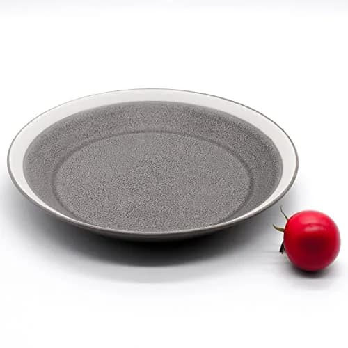 KIMURA GLASS Yumiko Iihoshi Porcelain 18cm Moss Gray Plate | Matte Japanese Dishware thumbnail 7