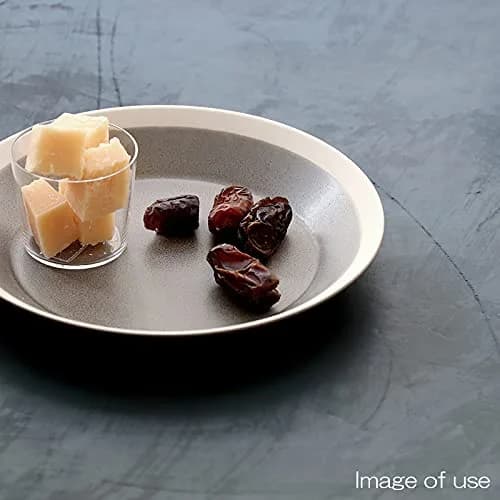 KIMURA GLASS Yumiko Iihoshi Porcelain 18cm Moss Gray Plate | Matte Japanese Dishware thumbnail 8