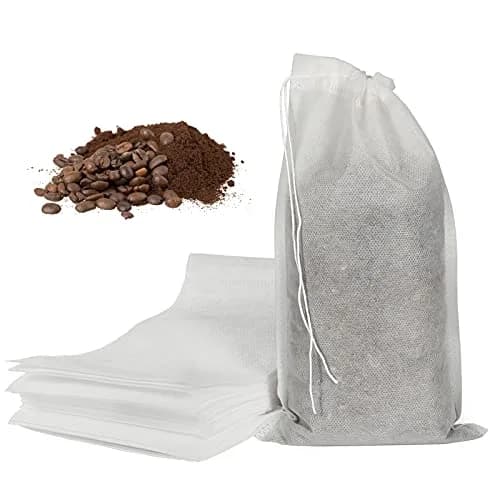 HRX Package Disposable Cold Brew Bags 6x10 inch (50 Count) | Fine Mesh for Smooth Coffee & Tea thumbnail 1