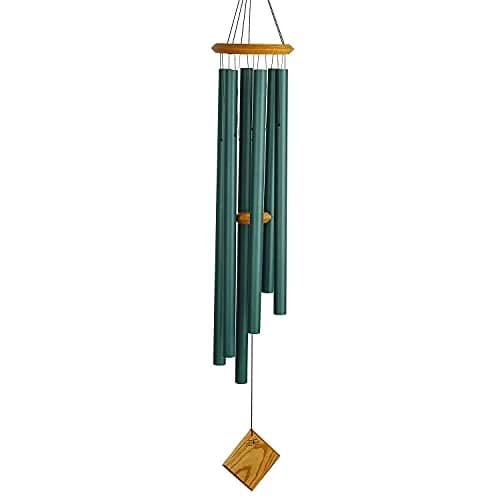 Woodstock Chimes Neptune Wind Chime 54" Verdigis Deep Tone Garden Decor thumbnail 1