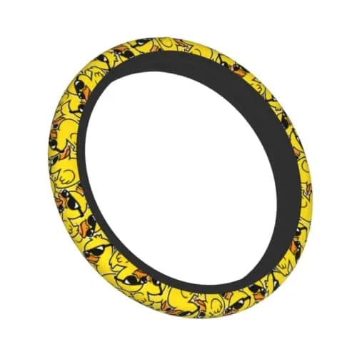 KUOAICY Duck Print Steering Wheel Cover 15 Inch | Breathable Neoprene Car Accessory thumbnail 5