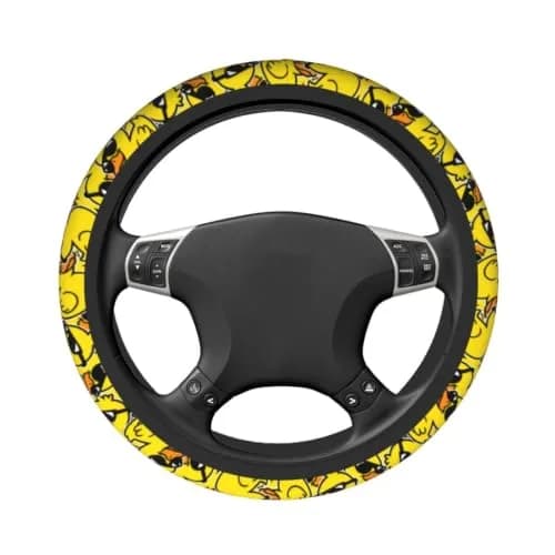 KUOAICY Duck Print Steering Wheel Cover 15 Inch | Breathable Neoprene Car Accessory thumbnail 8