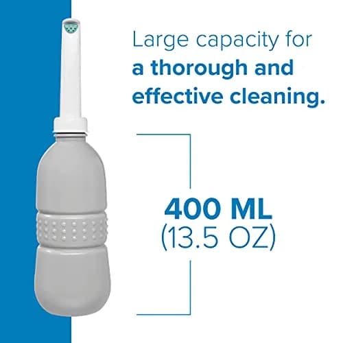Brondell GoSpa Travel Bidet GS-70 Portable Peri Bottle 400ml (13.5 Fl Oz) | Postpartum & Perineal Care thumbnail 3