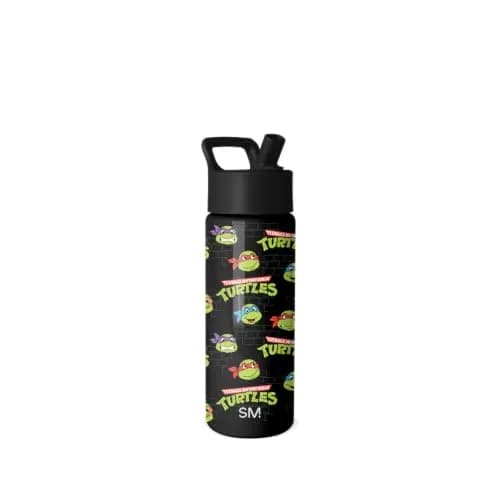 Simple Modern TMNT Kids Water Bottle & Toddler Cup 18oz | Spill Proof, Insulated Stainless Steel, BPA-Free thumbnail 1