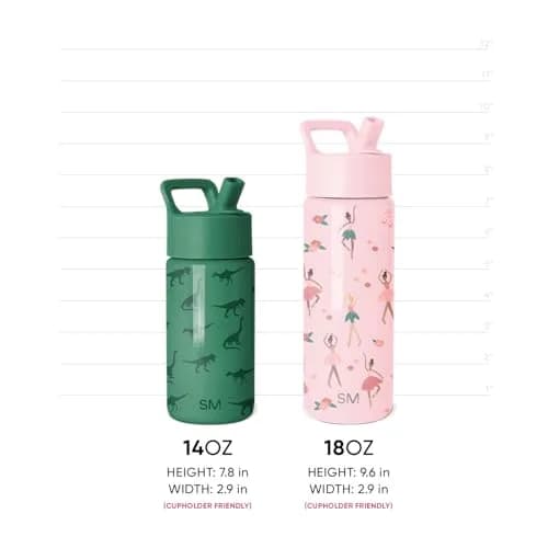 Simple Modern TMNT Kids Water Bottle & Toddler Cup 18oz | Spill Proof, Insulated Stainless Steel, BPA-Free thumbnail 7