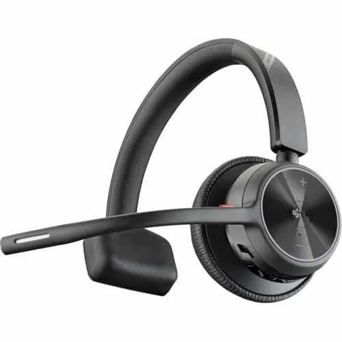 Poly Voyager 4310 UC Wireless Headset Single-Ear with Mic | 50m Bluetooth Range thumbnail 1