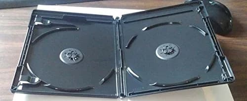 Viva Elite Black DVD & Blu-ray Replacement Case | 2 Discs, 4K UltraHD, Durable Plastic (172x135x12.5mm) thumbnail 2