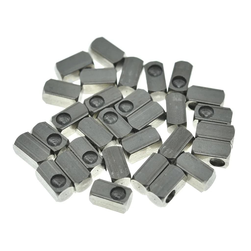 Dopro Stainless Steel Tremolo Bridge String Insert Block Lock Clamp 30 Pack | Corrosion-Resistant Upgrade for Floyd Rose