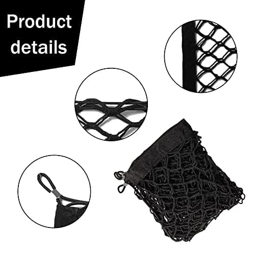 Amiss Cargo Net 35.4x15.8 Inch | Stretchable Exterior Accessories for SUVs, Cars & Trucks thumbnail 3