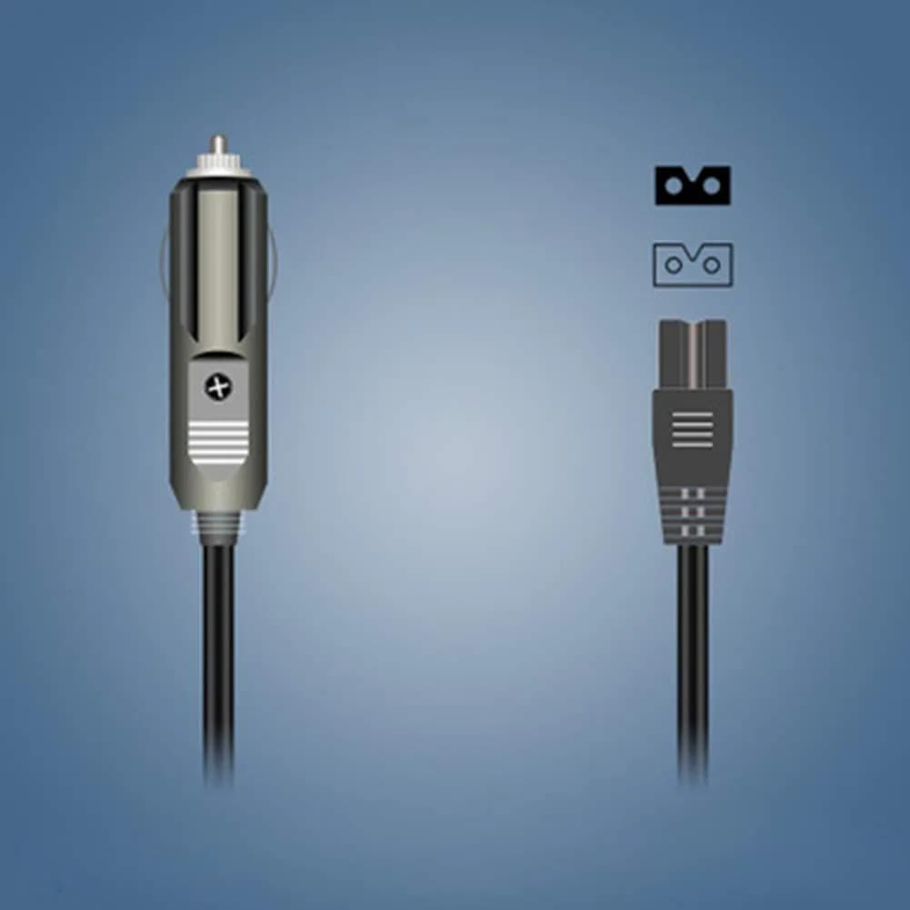 CfoPiryx 12V DC Car Charger Extension Cable 2m (78.74") | Powers Coolers & Portable Electronics - view 7