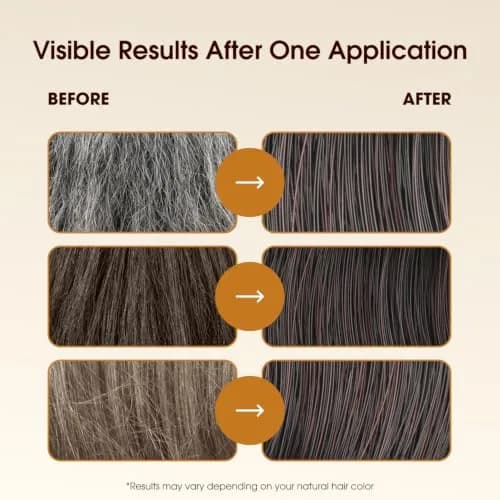 One 'N Only Permanent Hair Color & Dye, 5CP Light Cappuccino Brown, 3 oz | Rich, True Tones with Argan Oil (120 chars) thumbnail 4