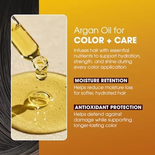 One 'N Only Permanent Hair Color & Dye 5NN Rich Natural Light Brown 3 oz | Deep, Accurate Tones with Gray Coverage thumbnail 5
