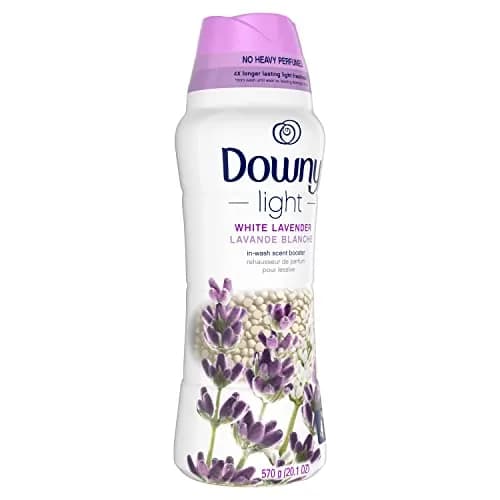 Downy Light Laundry Scent Booster Beads White Lavender 569g (20.1 oz) | Light Scent, Long-Lasting Freshness thumbnail 2