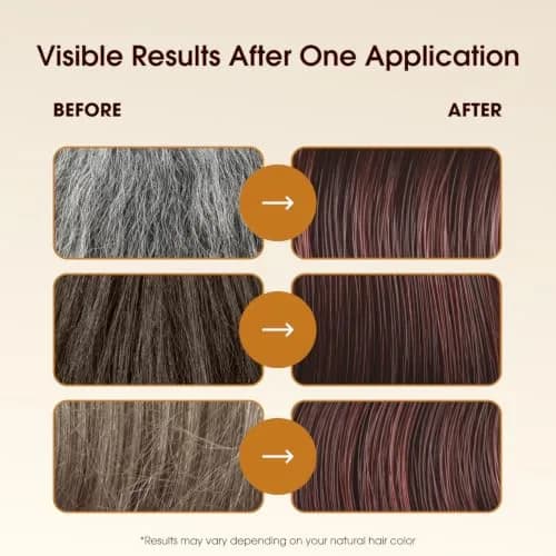 One 'N Only Permanent Hair Color & Dye 5R Light Red Brown 3 oz | Rich, Long-Lasting Color with Argan Oil thumbnail 4