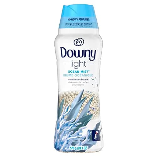 Downy Light Laundry Scent Booster Beads Ocean Mist 569g (20.1 oz) | Light Scent, Long-Lasting Freshness thumbnail 1
