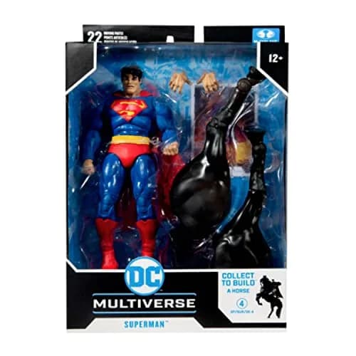 McFarlane Toys DC Multiverse Superman 7" Action Figure | Dark Knight Returns, Build-A Horse Parts & Accessories thumbnail 4