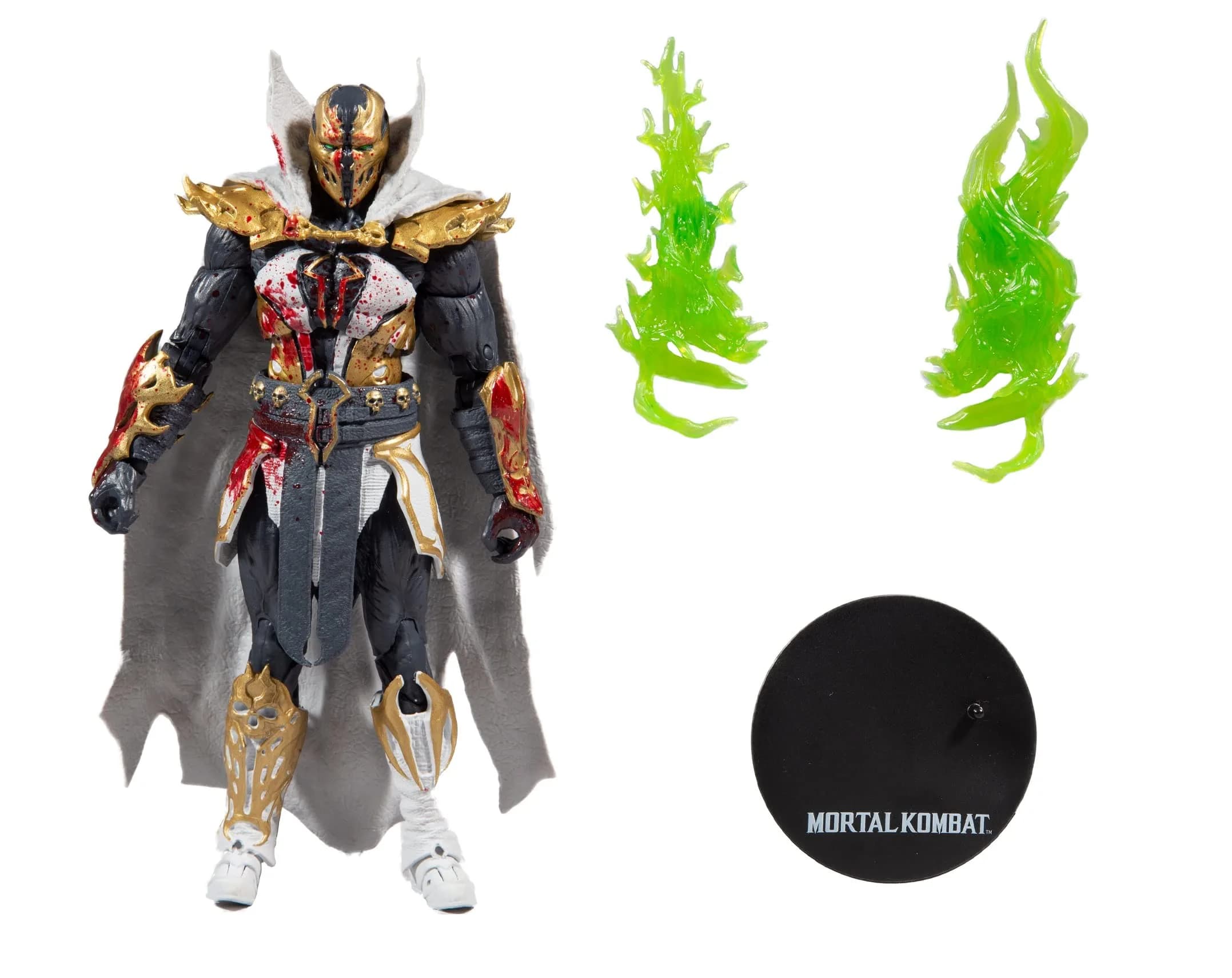 McFarlane Toys Mortal Kombat Malefik Spawn Bloody Disciple 7" Action Figure with Accessories | Ultra Articulated - view 7