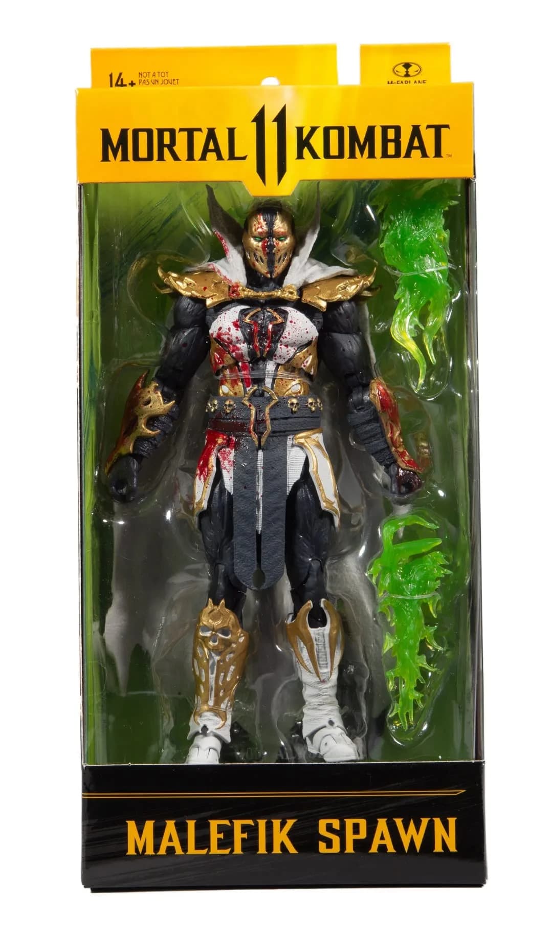 McFarlane Toys Mortal Kombat Malefik Spawn Bloody Disciple 7" Action Figure with Accessories | Ultra Articulated - view 8
