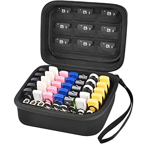 Comecase USB Flash Drive Case, Holds 44 USB Drives and 9 SD Cards | Organized Storage for Digital Devices thumbnail 1