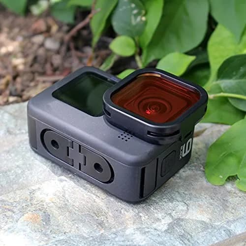 YALLSAME 2-Pack Snorkel Lens Filter Set for GoPro Hero 12 11 10 9 Black | Underwater Color Correction Filters thumbnail 7
