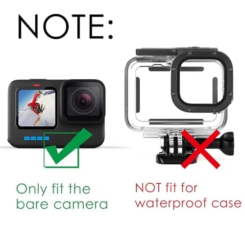YALLSAME 2-Pack Snorkel Lens Filter Set for GoPro Hero 12 11 10 9 Black | Underwater Color Correction Filters thumbnail 2