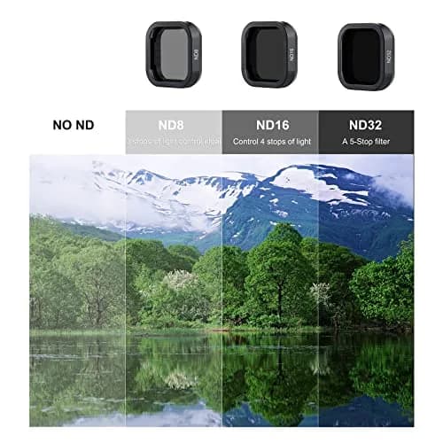 YALLSAME 6-Pack ND CPL Filter Kit for GoPro Hero 12 11 10 9 Black | Underwater & Daylight Photography thumbnail 4