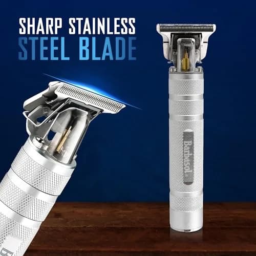 XTREME Rechargeable Zero-Gapped T-Blade Trimmer with 3 Guide Combs | 90 Min Cordless Use thumbnail 4