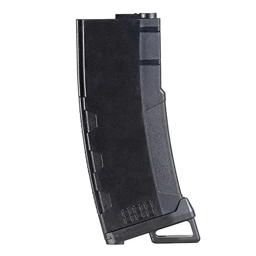 Lancer Tactical Airsoft M4 M16 Series Polymer 130 Round Capacity Transparent Window High Speed MidCap Airsoft Magazine | Impact-Resistant, Made in Taiwan thumbnail 4