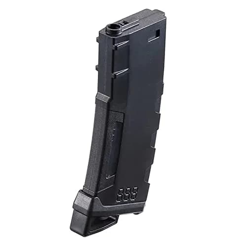 Lancer Tactical Airsoft M4 M16 Series Polymer 130 Round Capacity Transparent Window High Speed MidCap Airsoft Magazine | Impact-Resistant, Made in Taiwan thumbnail 5