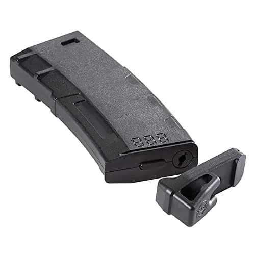 Lancer Tactical Airsoft M4 M16 Series Polymer 130 Round Capacity Transparent Window High Speed MidCap Airsoft Magazine | Impact-Resistant, Made in Taiwan thumbnail 6