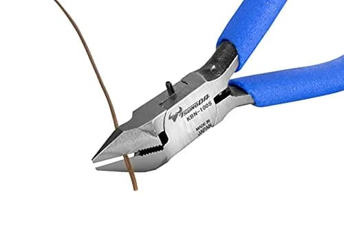 Tsunoda KBN-100S Cable Tie Cutter 11.4cm (4-Inch) | Flush Cut for Cable Management thumbnail 6