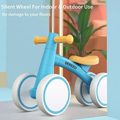 SEREED Baby Balance Bike 6.7 inch Wheels | Aluminum Alloy Frame for 12-24 Months Toddlers thumbnail 6