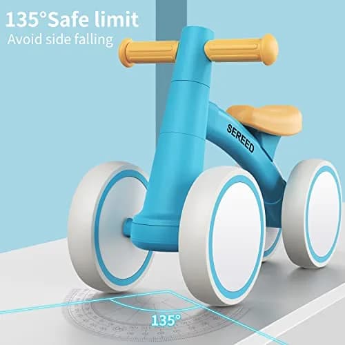 SEREED Baby Balance Bike 6.7 inch Wheels | Aluminum Alloy Frame for 12-24 Months Toddlers thumbnail 8