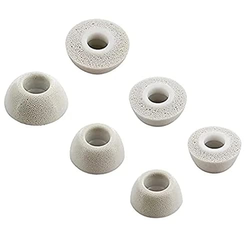 ALXCD Gray Foam Eartips for Sony WF-1000XM4 Earbuds, 3 Pairs (S/M/L) | Sound Isolating Replacement — Gray