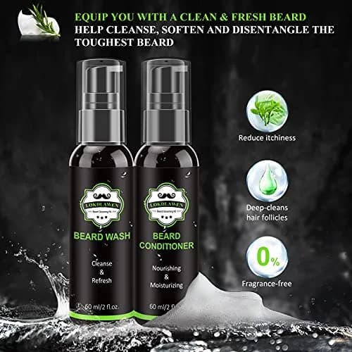 LOKDLAWEN Beard Kit for Men 9 Piece Set | Beard Care & Grooming Essentials thumbnail 3