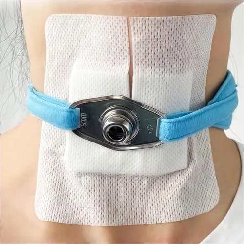 EDWERD Tracheostomy Tube Holder Belt Disposable Trach Ties Neckband for Laryngectomy, Individually Packaged, 5 Pcs | Secure & Adjustable thumbnail 6