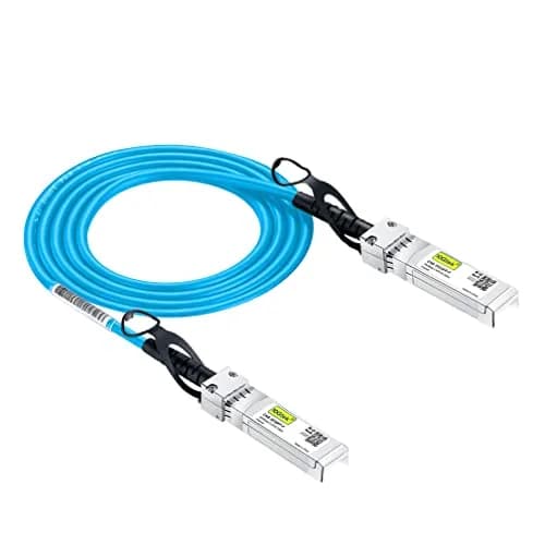 10Gtek 10G SFP+ Twinax DAC Copper Cable 1.5m | Blue, Cisco & Ubiquiti Compatible thumbnail 1