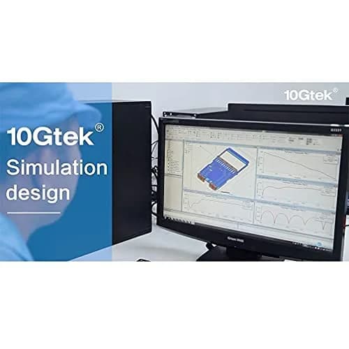 10Gtek 10G SFP+ Twinax DAC Copper Cable 1.5m | Blue, Cisco & Ubiquiti Compatible thumbnail 7