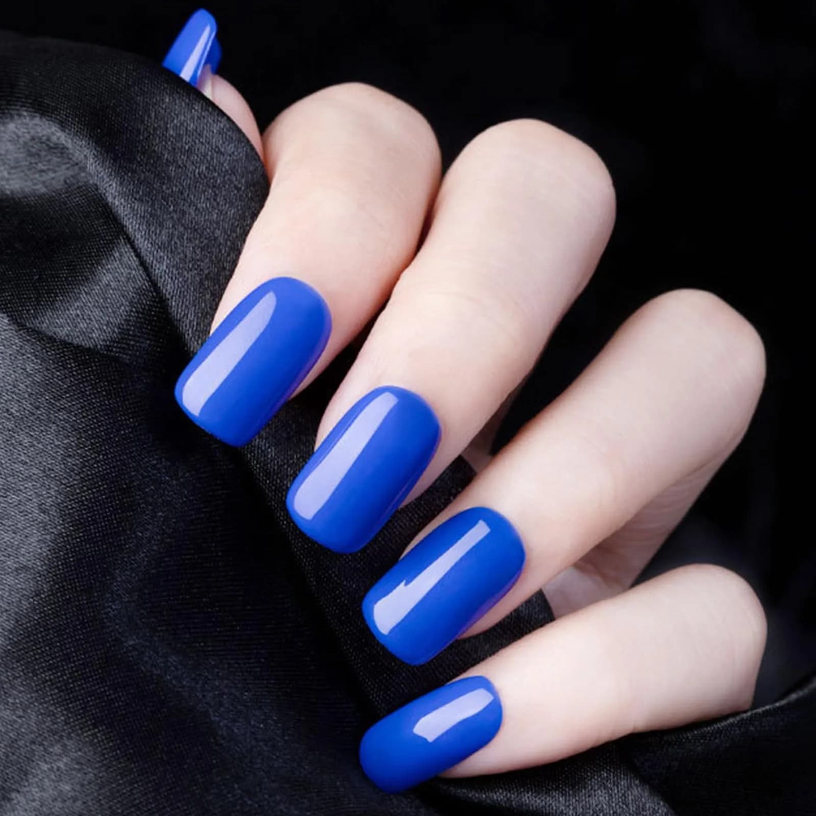 WOKOTO Dark Solid Color Series Nail Polish Strips 20 Sheets | Punk Rock Gel Nail Wraps for Women - view 9