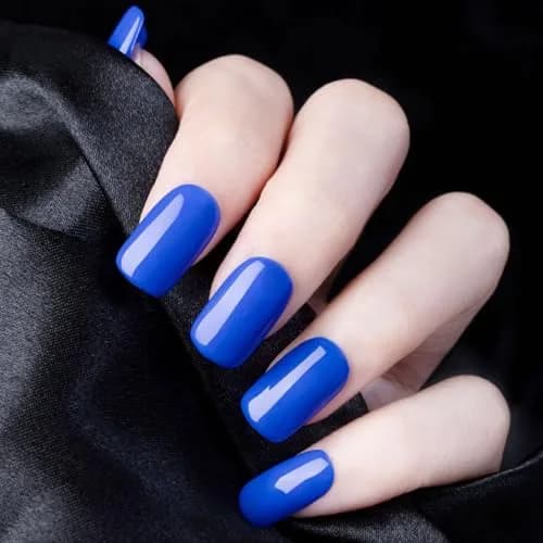 WOKOTO Dark Solid Color Series Nail Polish Strips 20 Sheets | Punk Rock Gel Nail Wraps for Women thumbnail 9