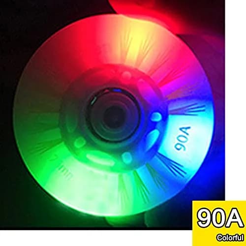 FYANER Light up Inline Skate Wheels 80mm | Luminescent, Hard 90A for Indoor & Outdoor Use thumbnail 3